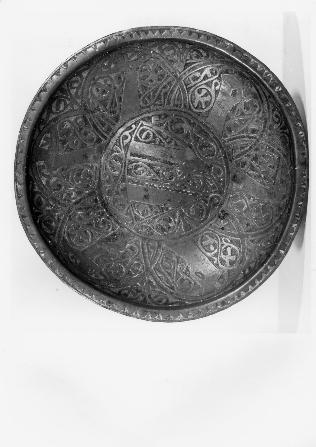 piatto - bottega araba (sec. XVI)