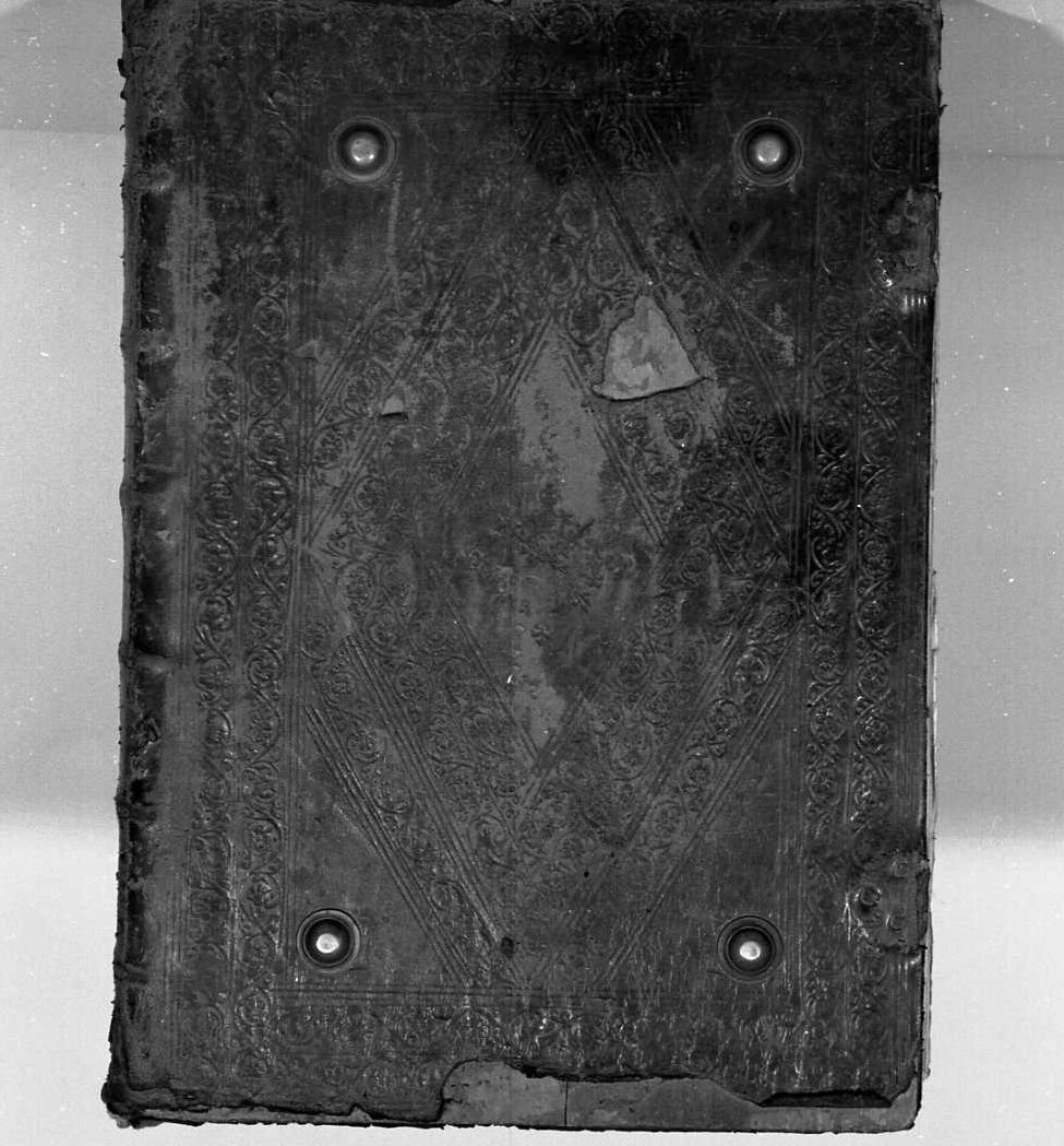 coperta di libro liturgico di Zucchi Francesco (sec. XVIII)