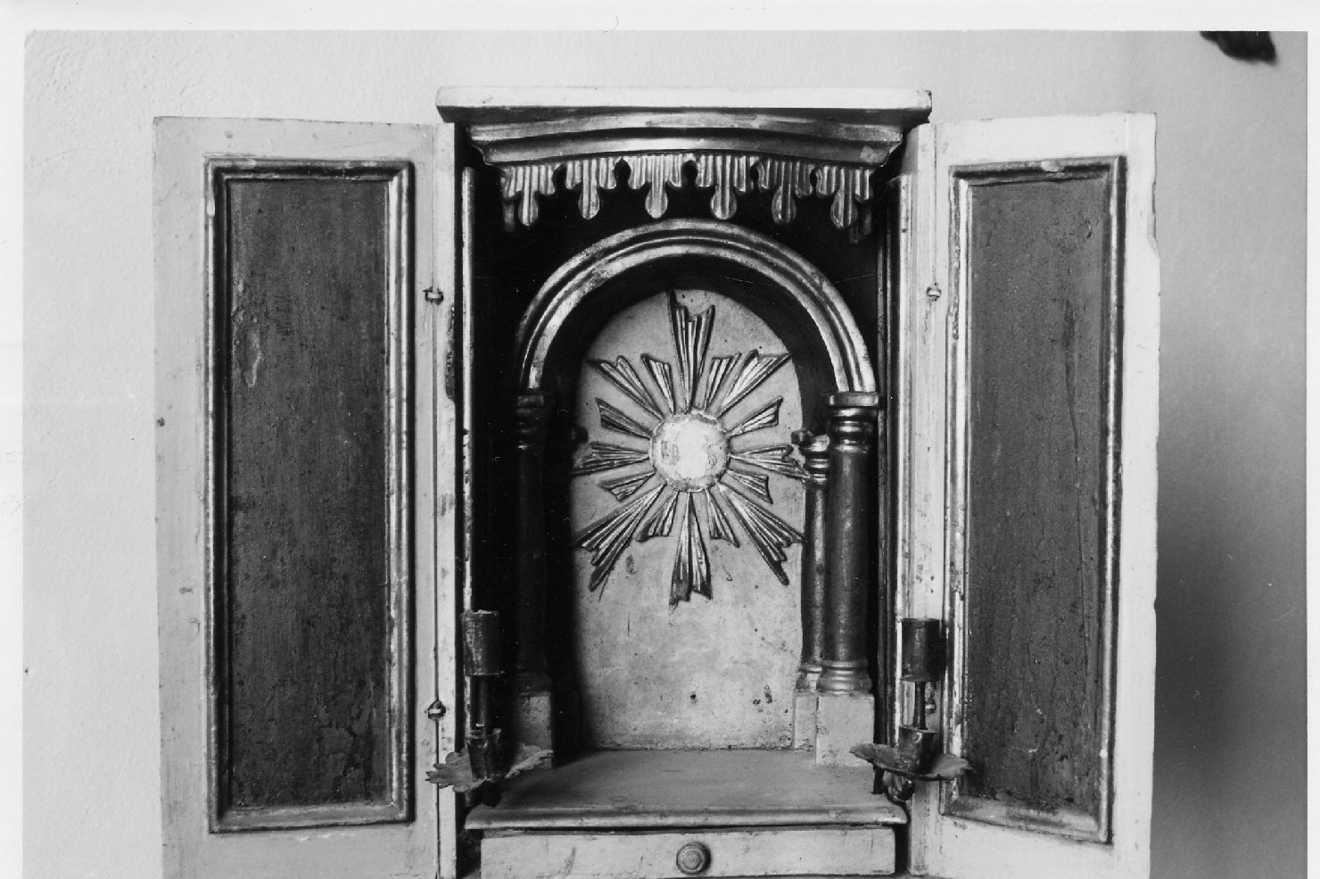 altare portatile - bottega romagnola (prima metà sec. XIX)