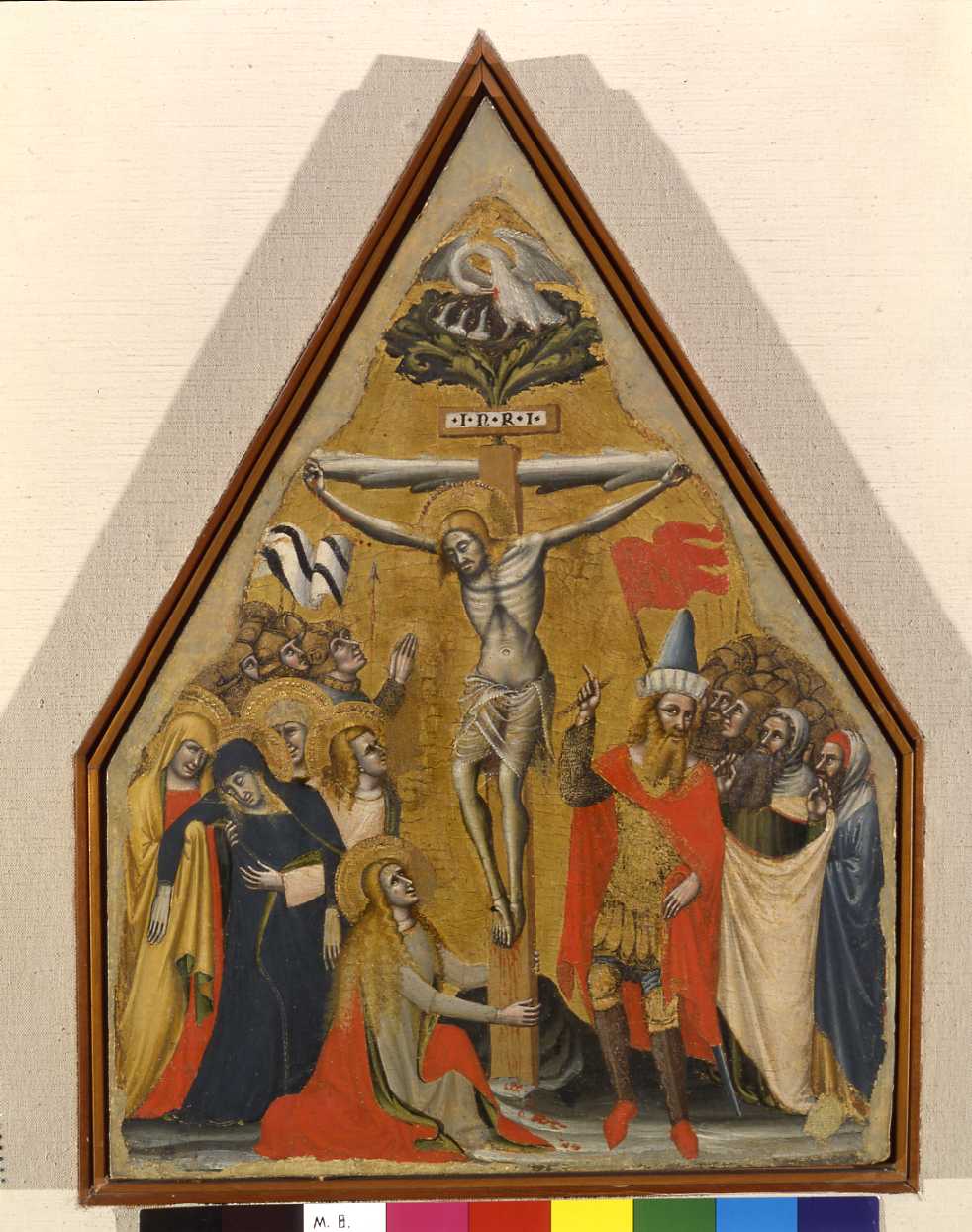 crocefissione di Cristo (dipinto) di Benvenuti Simone di Filippo detto Simone dei Crocifissi (sec. XIV)