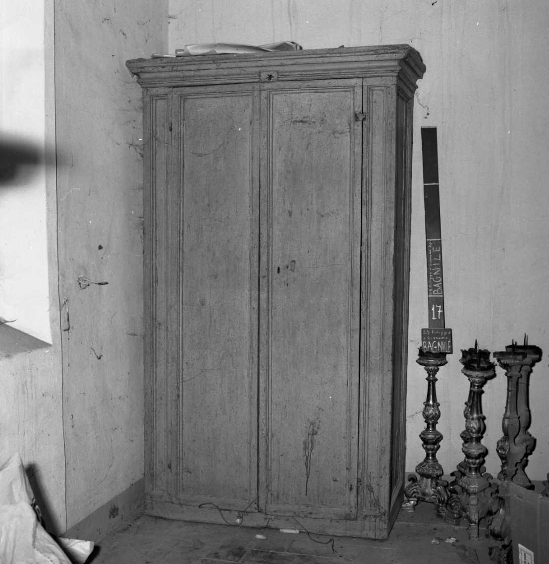 armadietto per oli santi - bottega romagnola (sec. XVII)