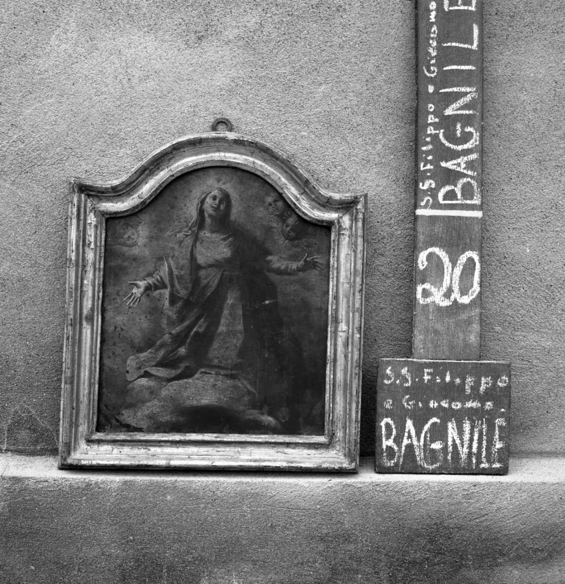 Madonna Assunta (dipinto) di Milani Giuseppe (sec. XVIII)