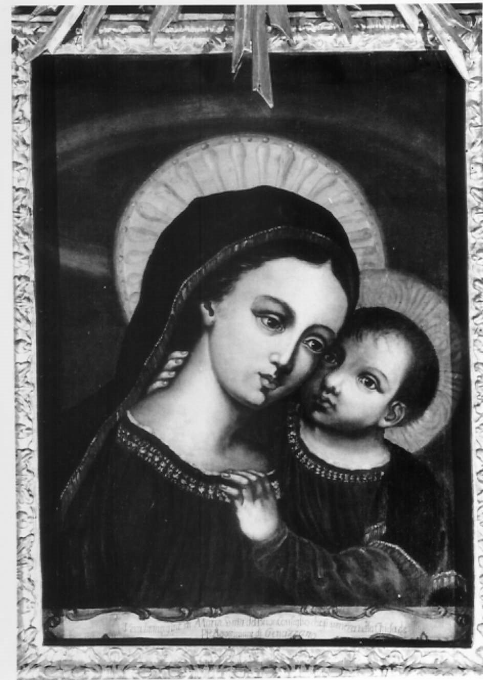 Madonna del Buon Consiglio, Madonna con Bambino (dipinto) - ambito romagnolo (sec. XIX)
