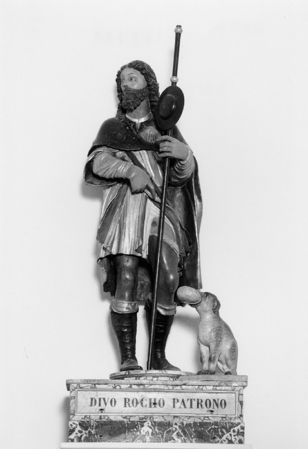 San Rocco (statua) - bottega romagnola (seconda metà sec. XVII)