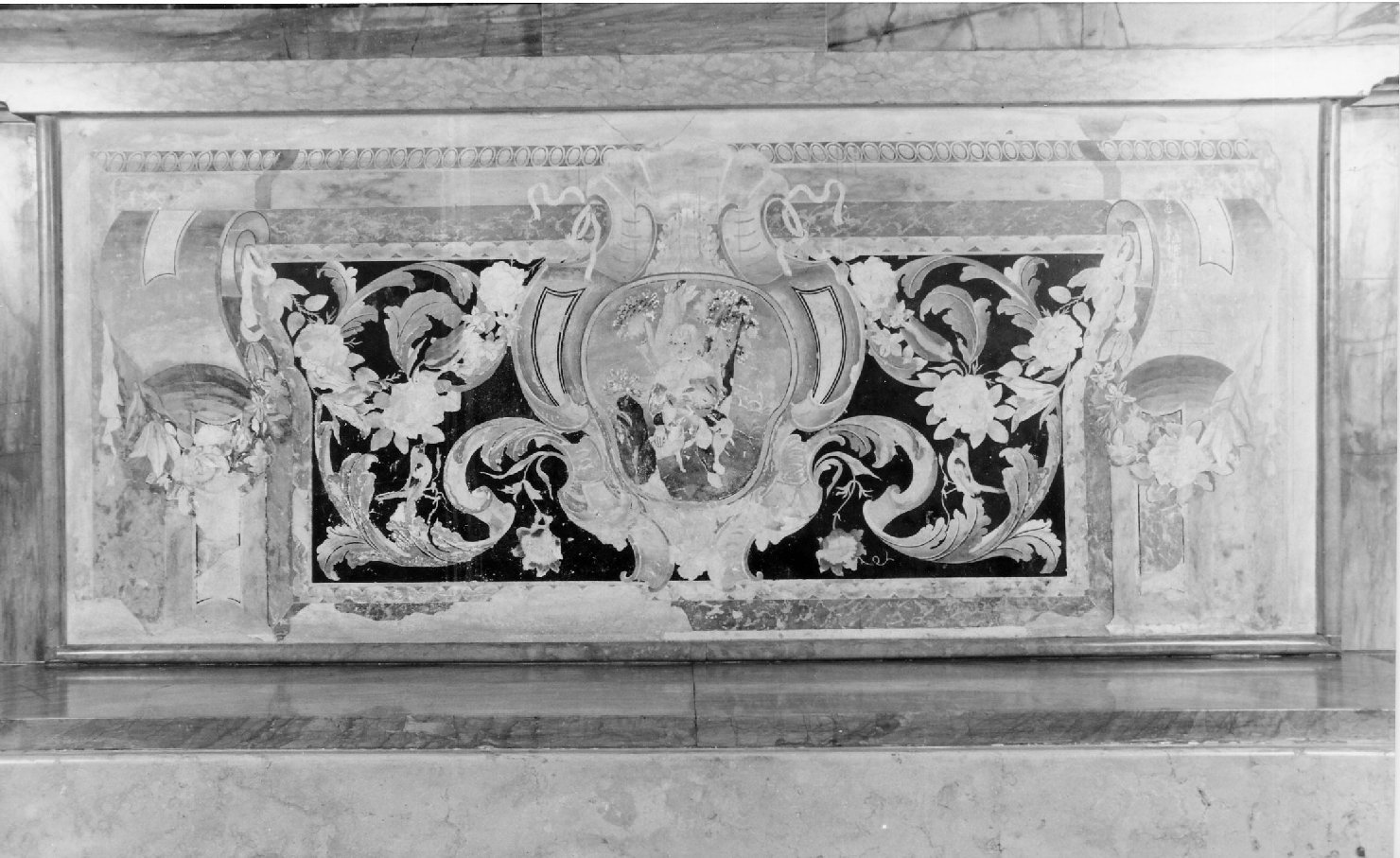 San Rocco (paliotto) - manifattura carpigiana (metà sec. XVIII)