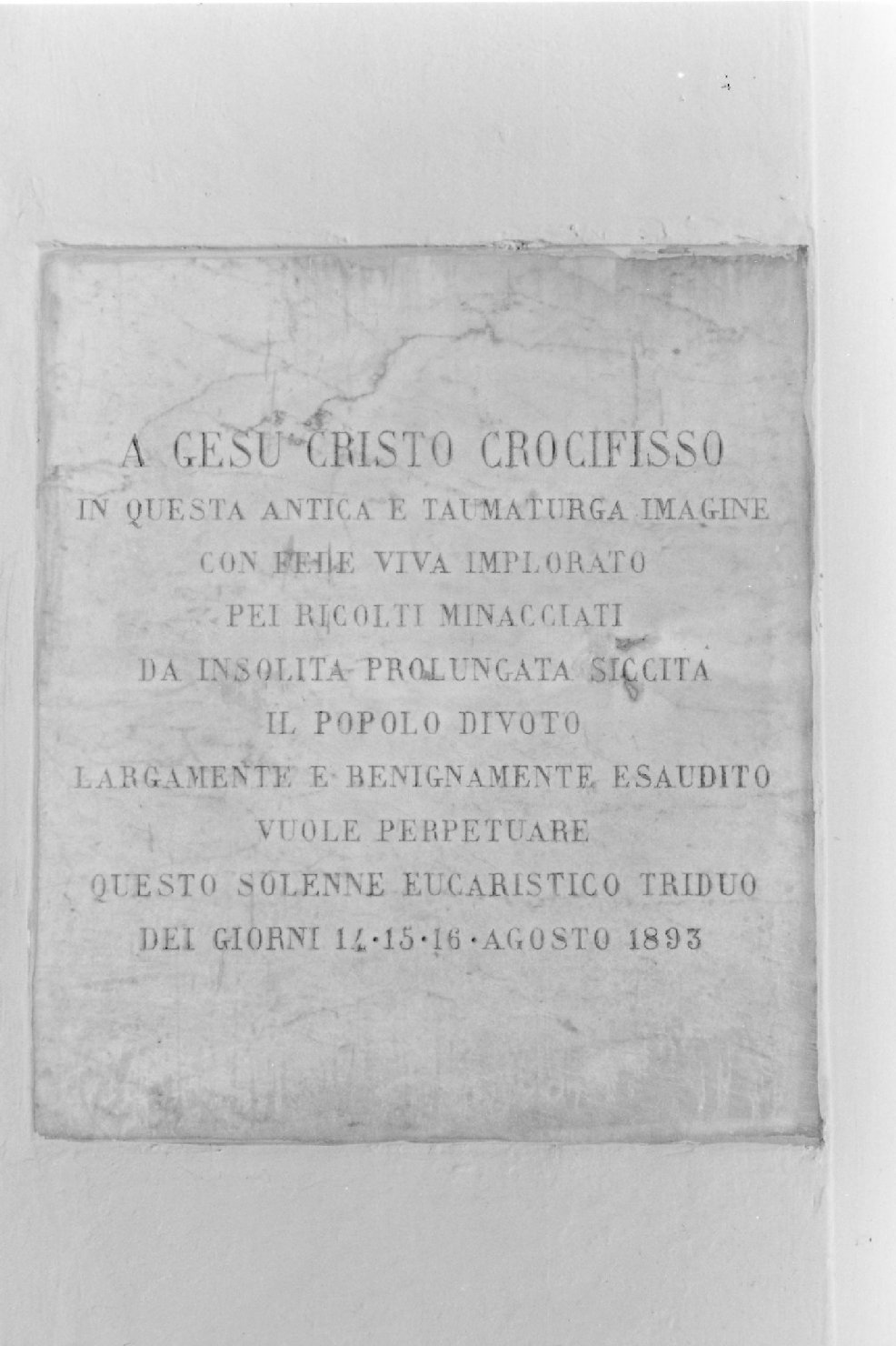 lapide - manifattura romagnola (sec. XIX)