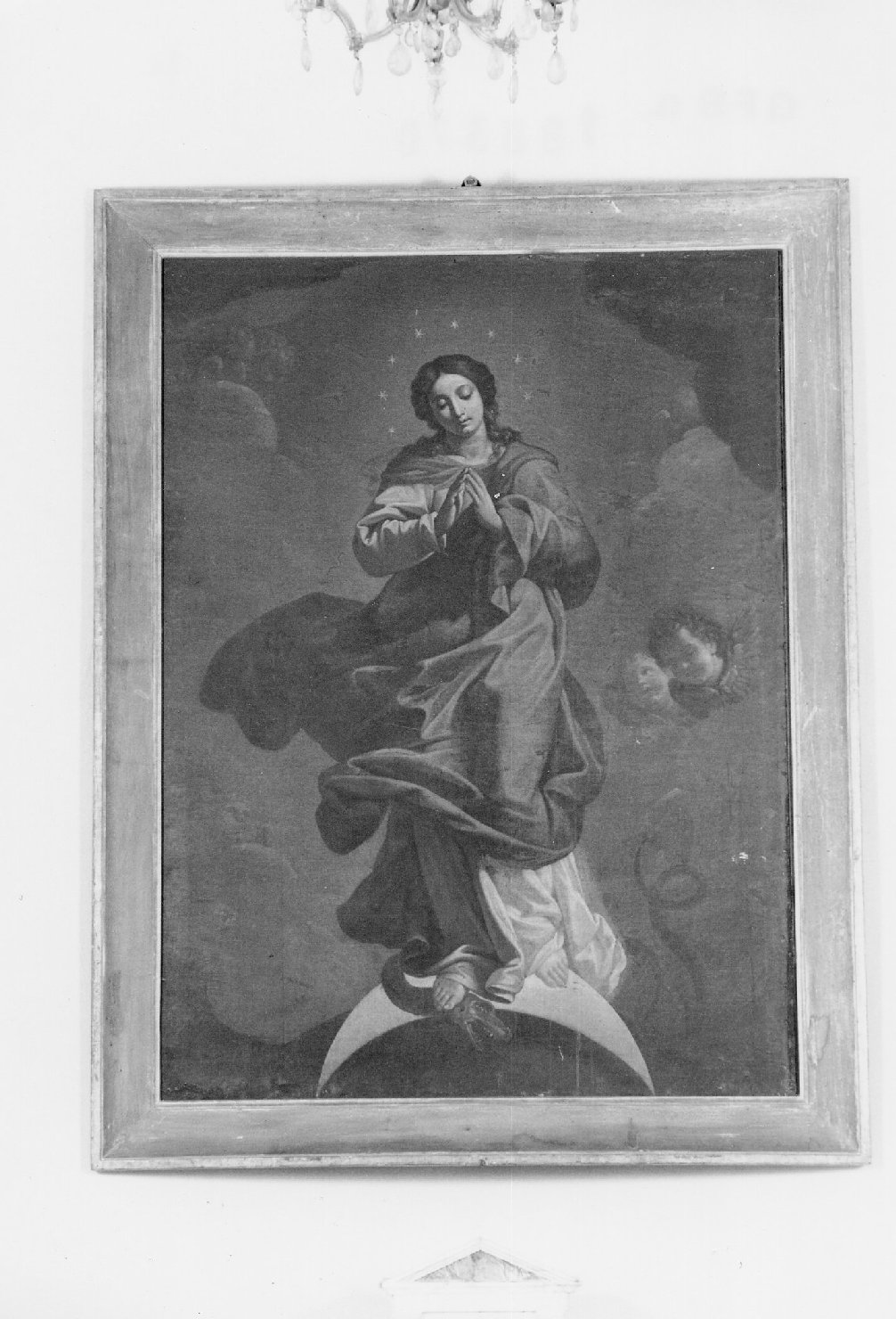 Madonna Immacolata (dipinto) di Giaquinto Corrado (attribuito) (sec. XVIII)