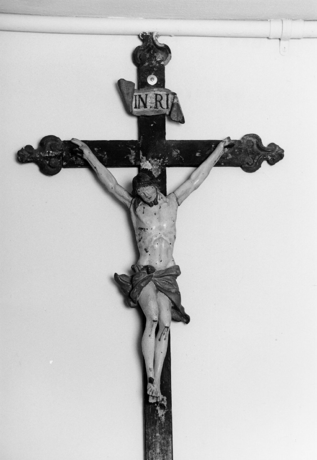 crocifisso - bottega romagnola (sec. XIX)