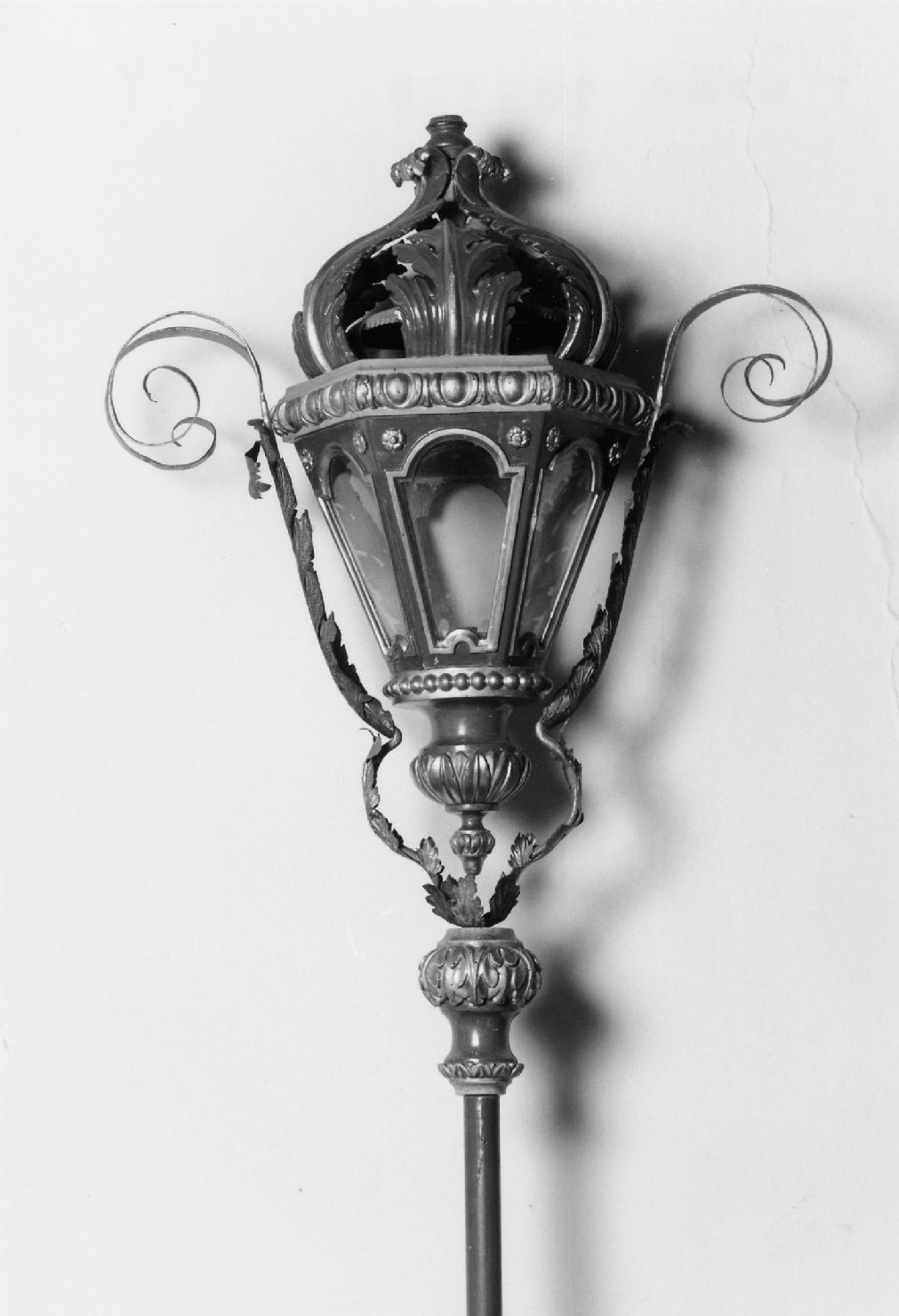 lanterna processionale - manifattura romagnola (metà sec. XIX)