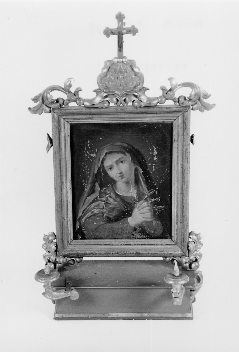 Madonna Addolorata (quadro d'altare) - ambito romagnolo (seconda metà sec. XIX)