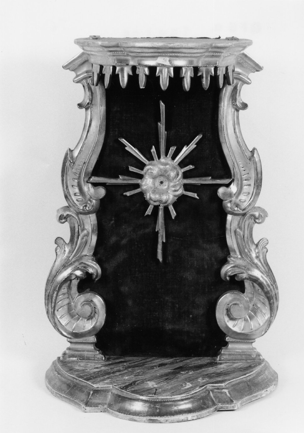 tronetto per esposizione eucaristica - manifattura romagnola (metà sec. XIX)