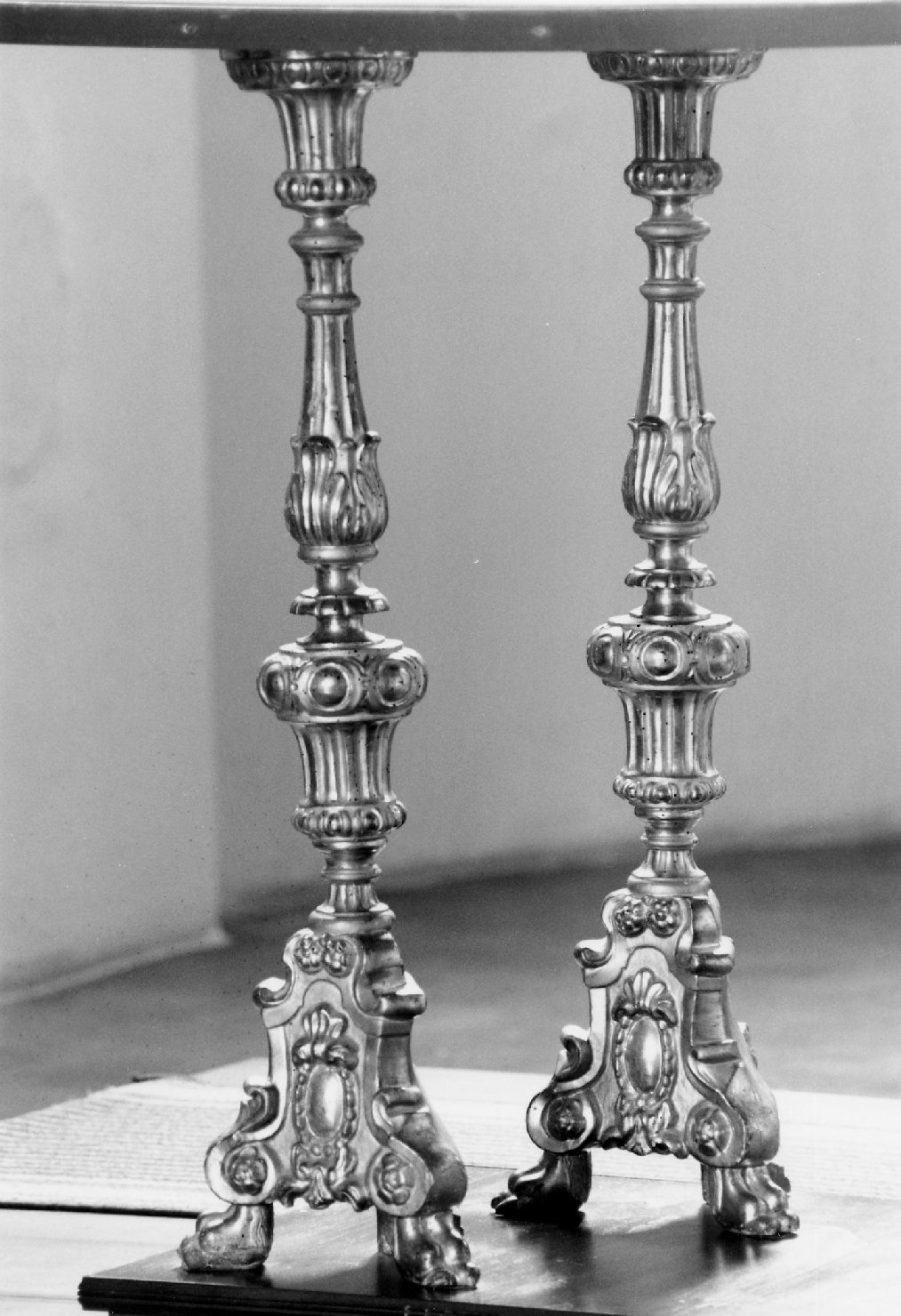 candeliere - manifattura romagnola (seconda metà sec. XIX)