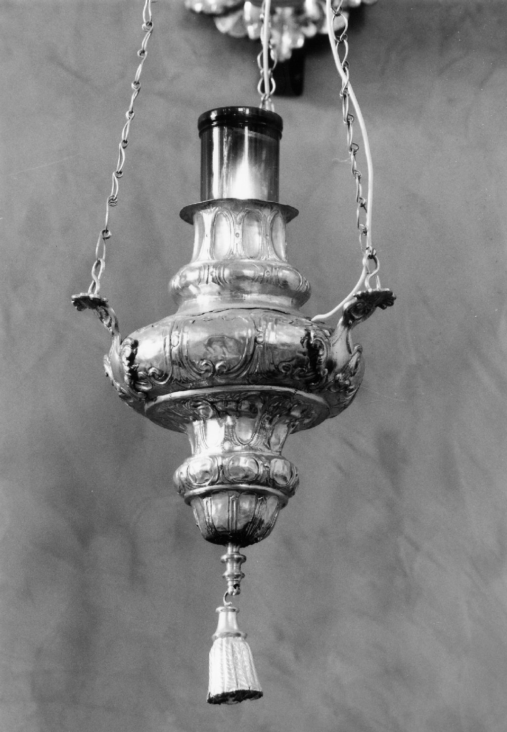 lampada pensile - manifattura romagnola (sec. XVIII)