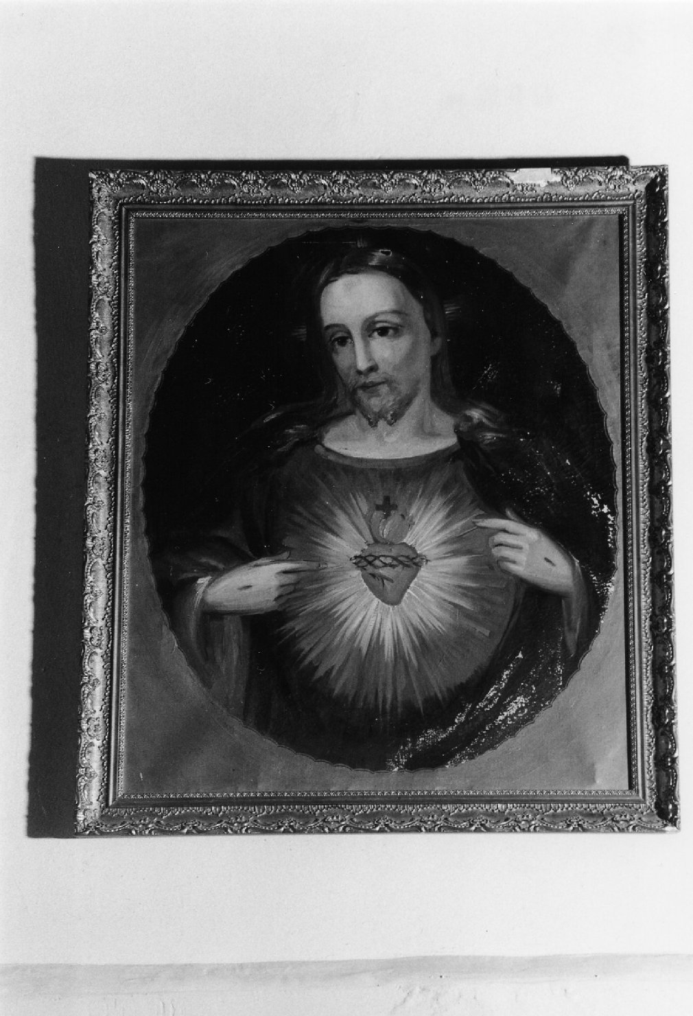 Sacro Cuore di Gesù (dipinto) - ambito romagnolo (fine/inizio secc. XIX/ XX)