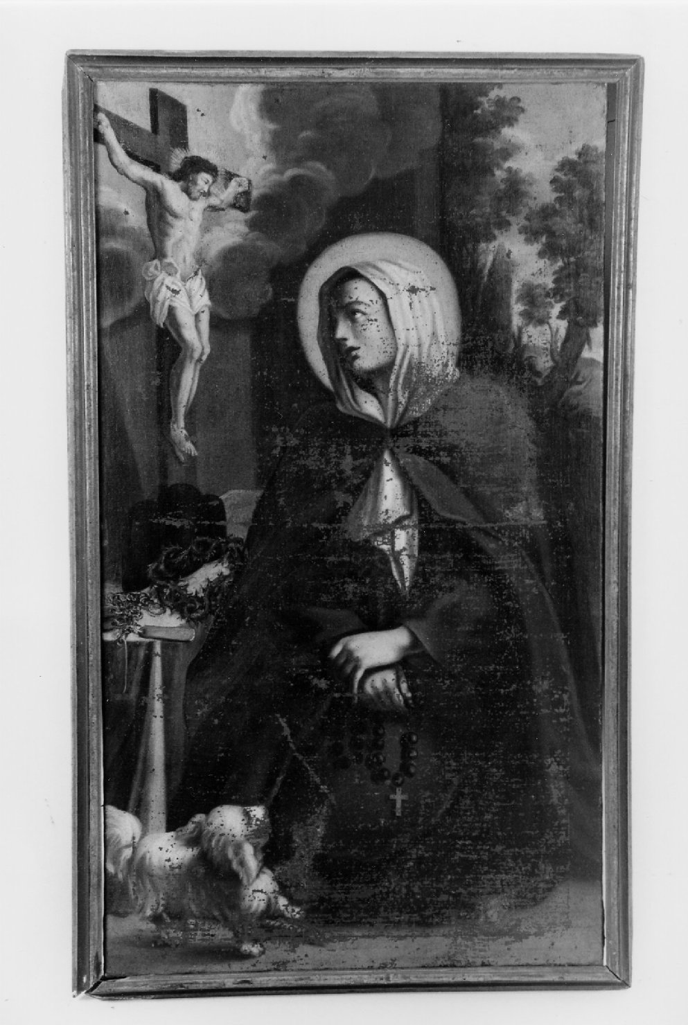 Santa Margherita da Cortona (dipinto) - ambito emiliano (sec. XVIII)