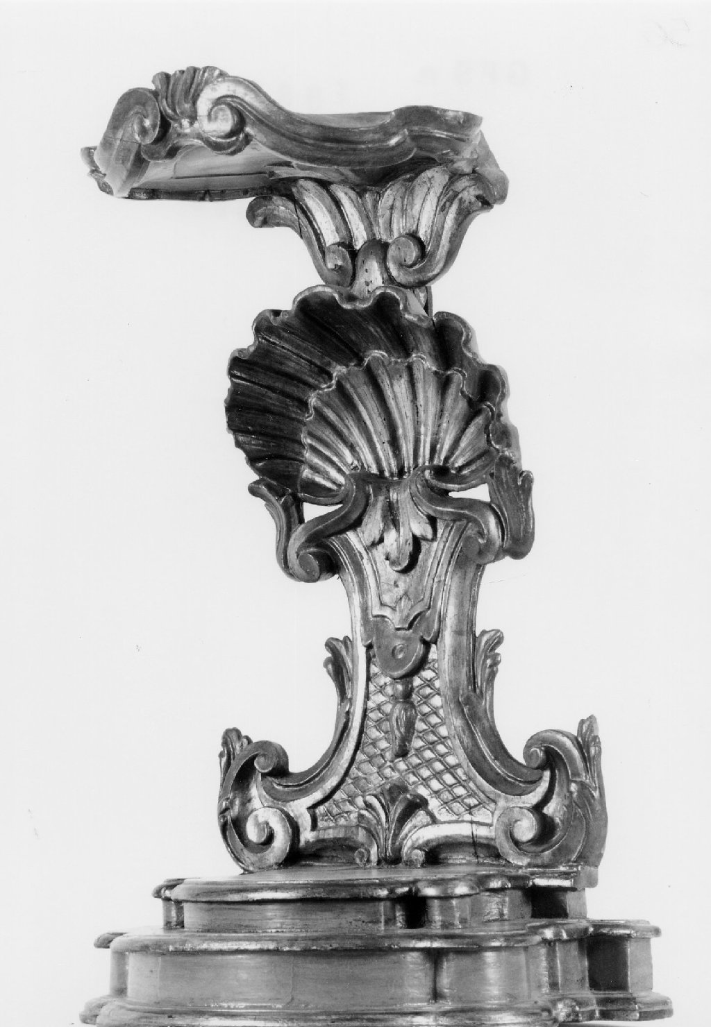 tronetto per esposizione eucaristica - manifattura romagnola (sec. XVIII)