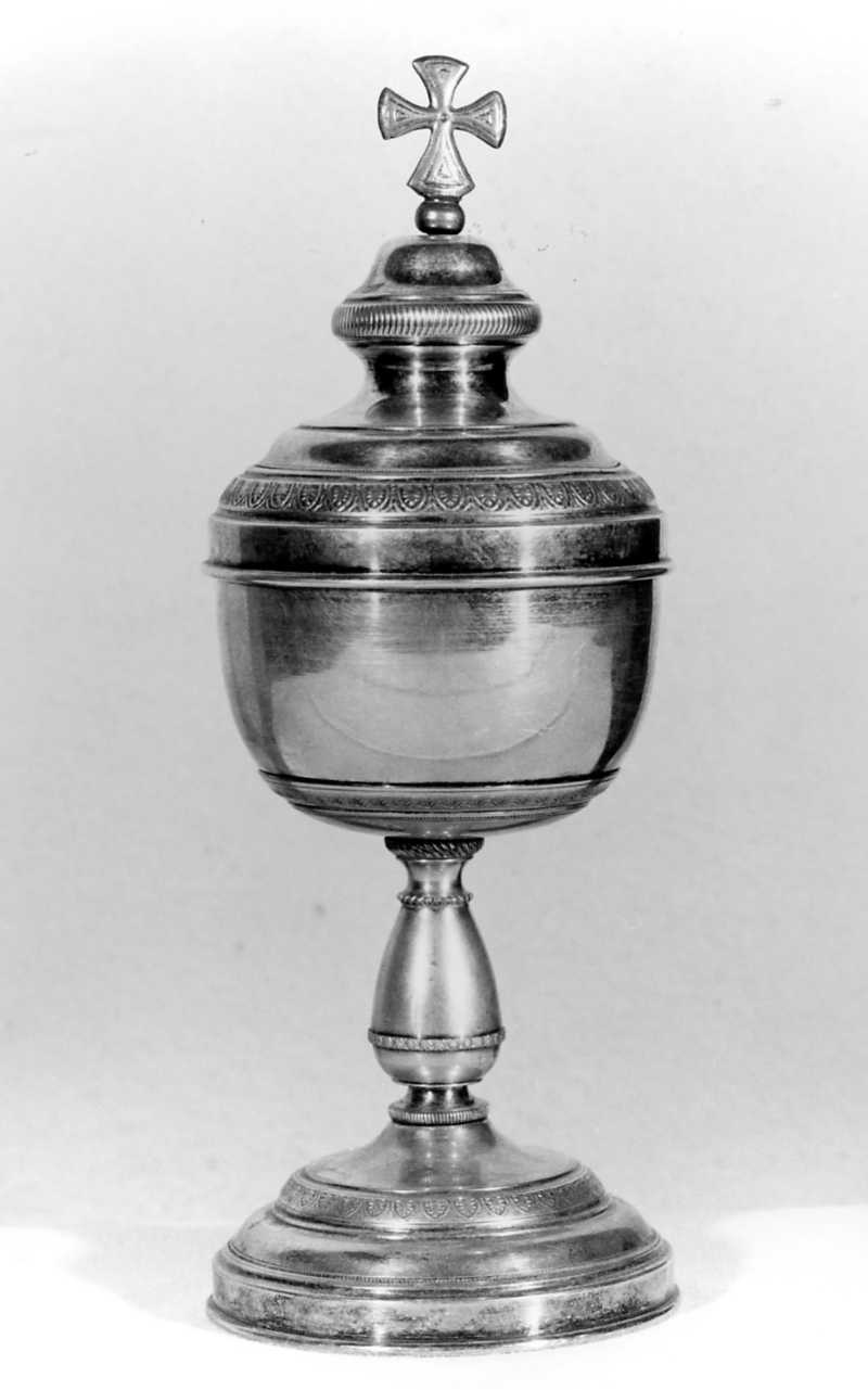 pisside - bottega romagnola (seconda metà sec. XIX)