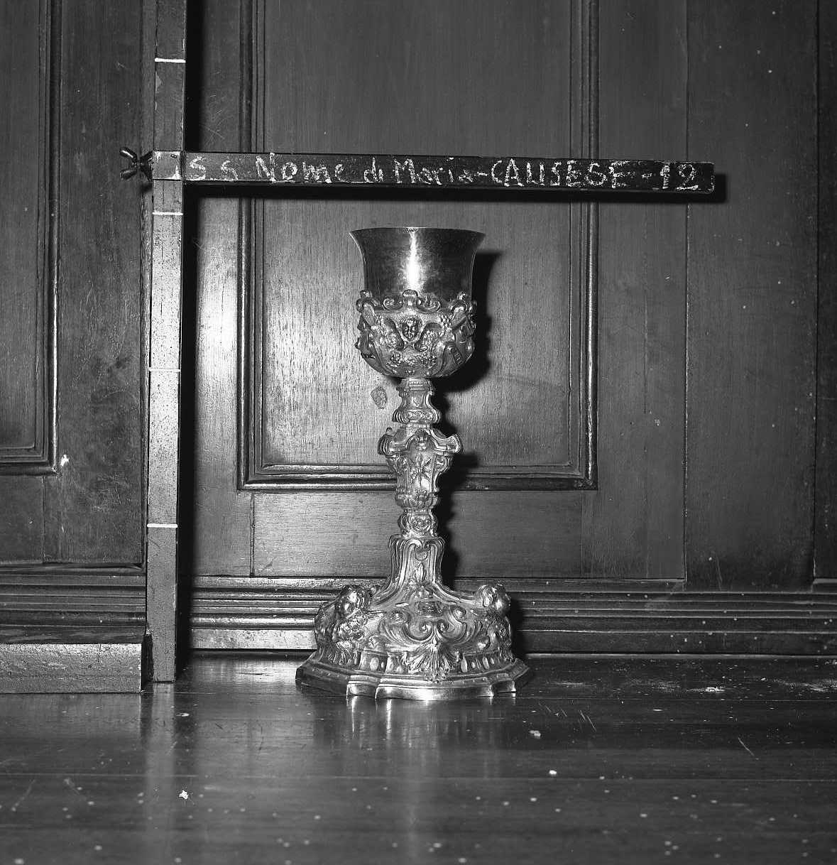 calice - bottega romana (sec. XVIII)