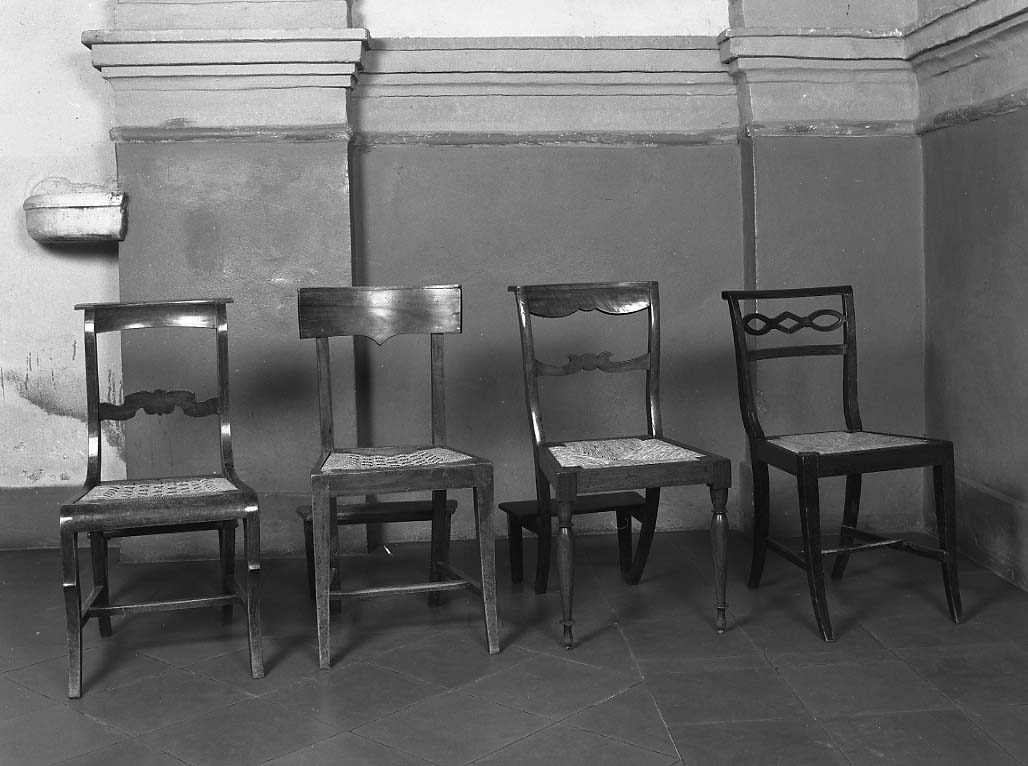 sedia, serie - manifattura romagnola (sec. XVIII)
