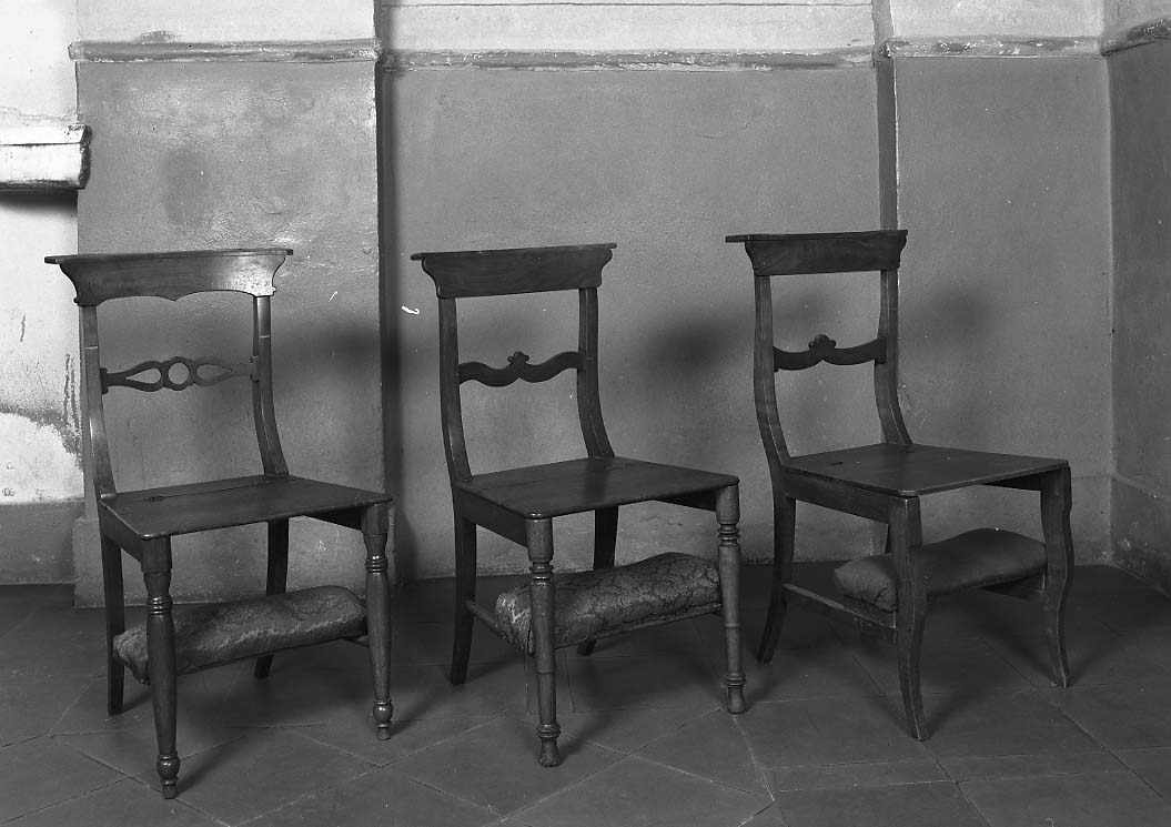 sedia, serie - manifattura romagnola (sec. XVIII)