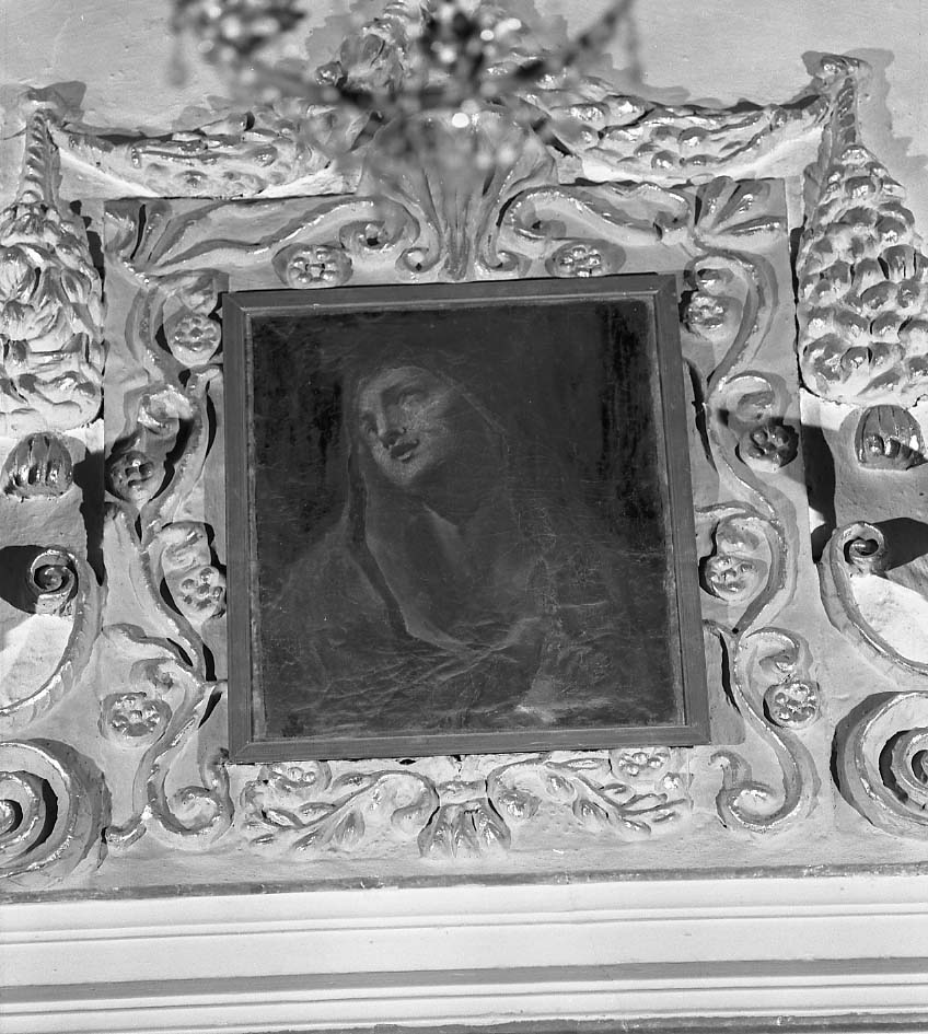 Madonna Addolorata (cimasa) - ambito bolognese (sec. XVII)