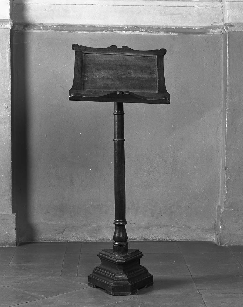 leggio - manifattura romagnola (prima metà sec. XIX)