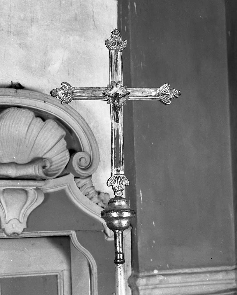 croce processionale - manifattura romagnola (sec. XVIII)