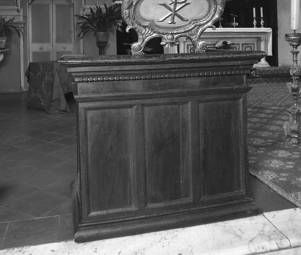 ambone - manifattura romagnola (sec. XVI)