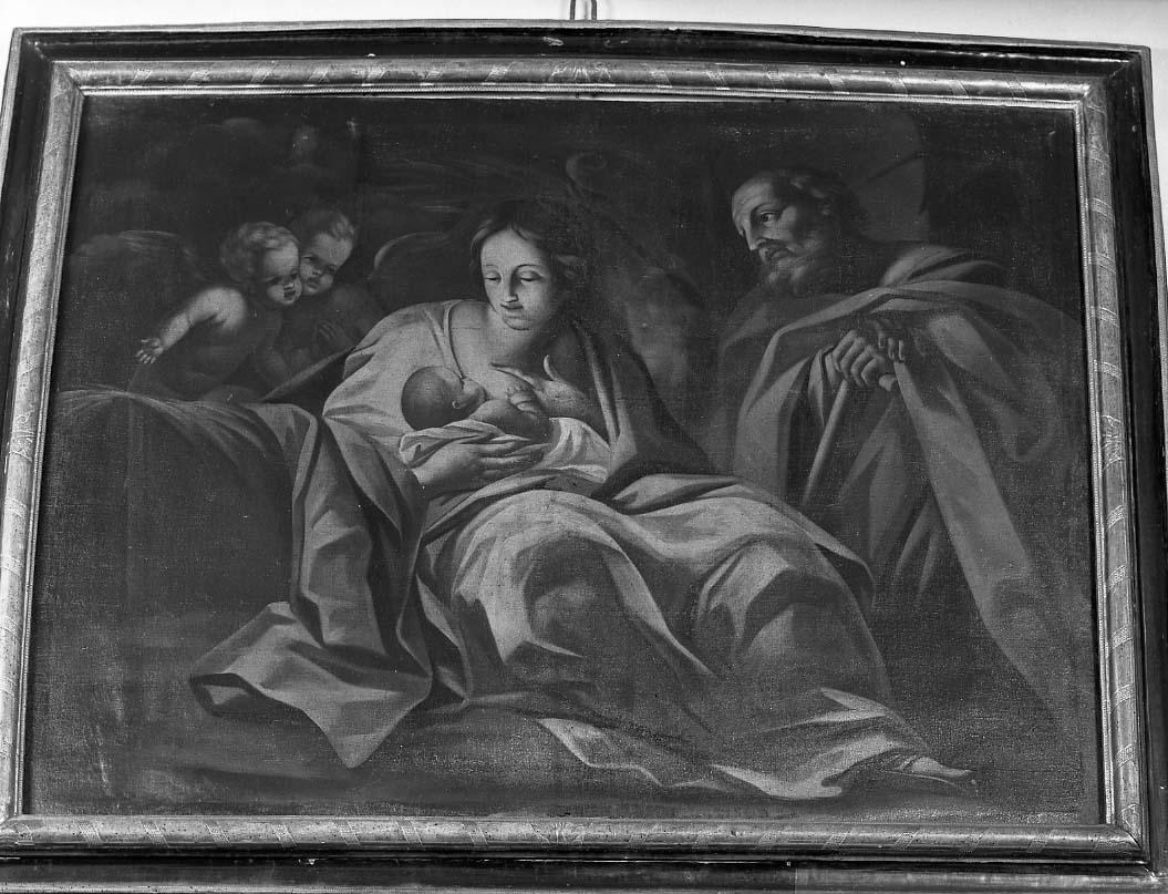 natività di Gesù (dipinto) - ambito bolognese (sec. XVII)