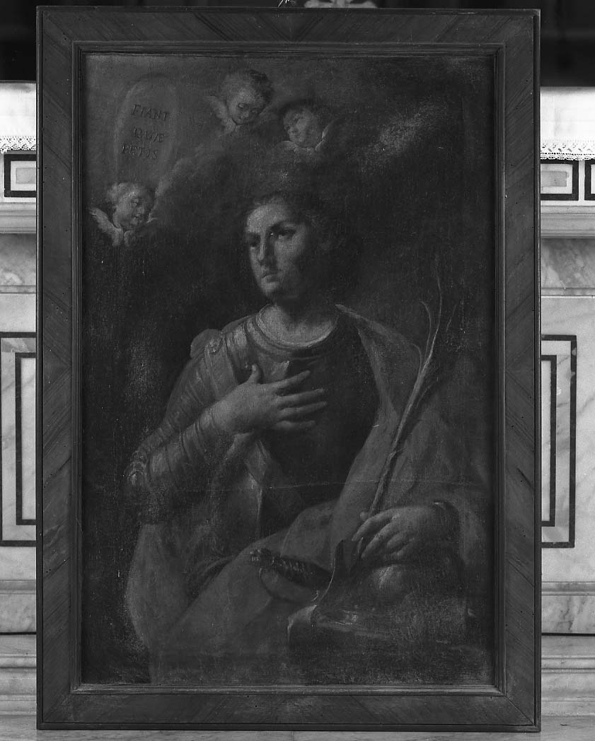 San Valeriano (dipinto) di Marchetti Giuseppe (sec. XVIII)