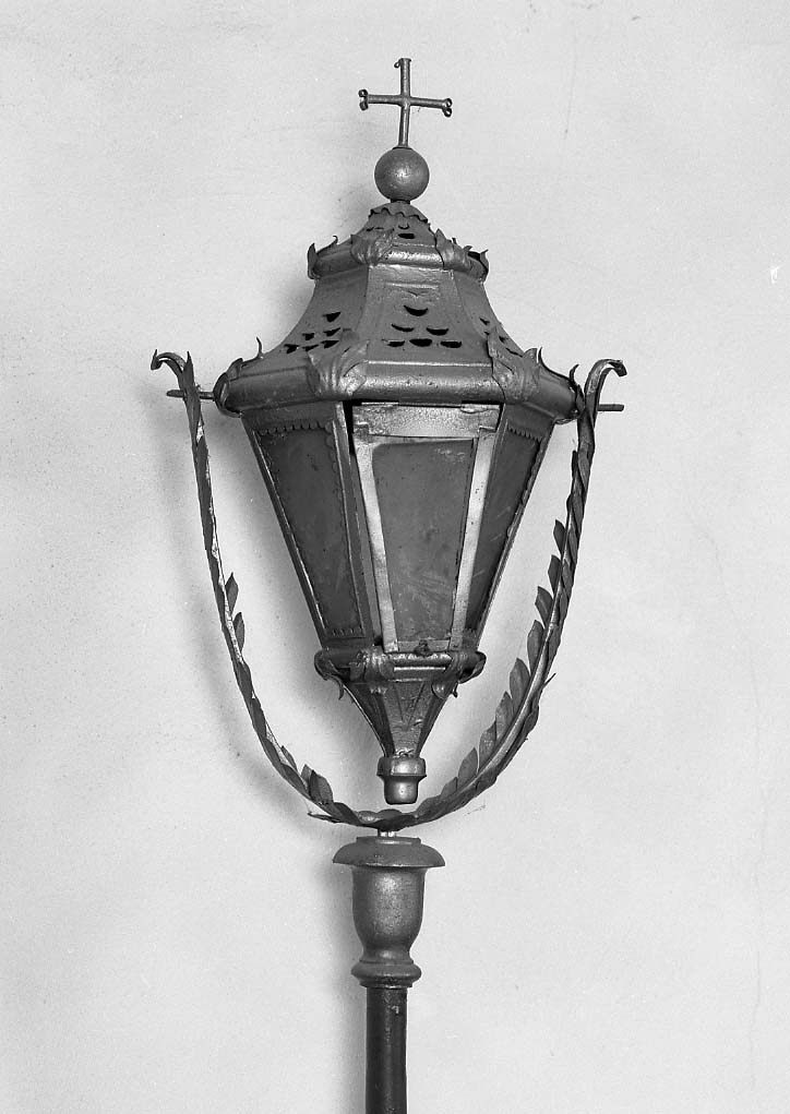 lanterna processionale, serie - manifattura veneziana (sec. XVIII)