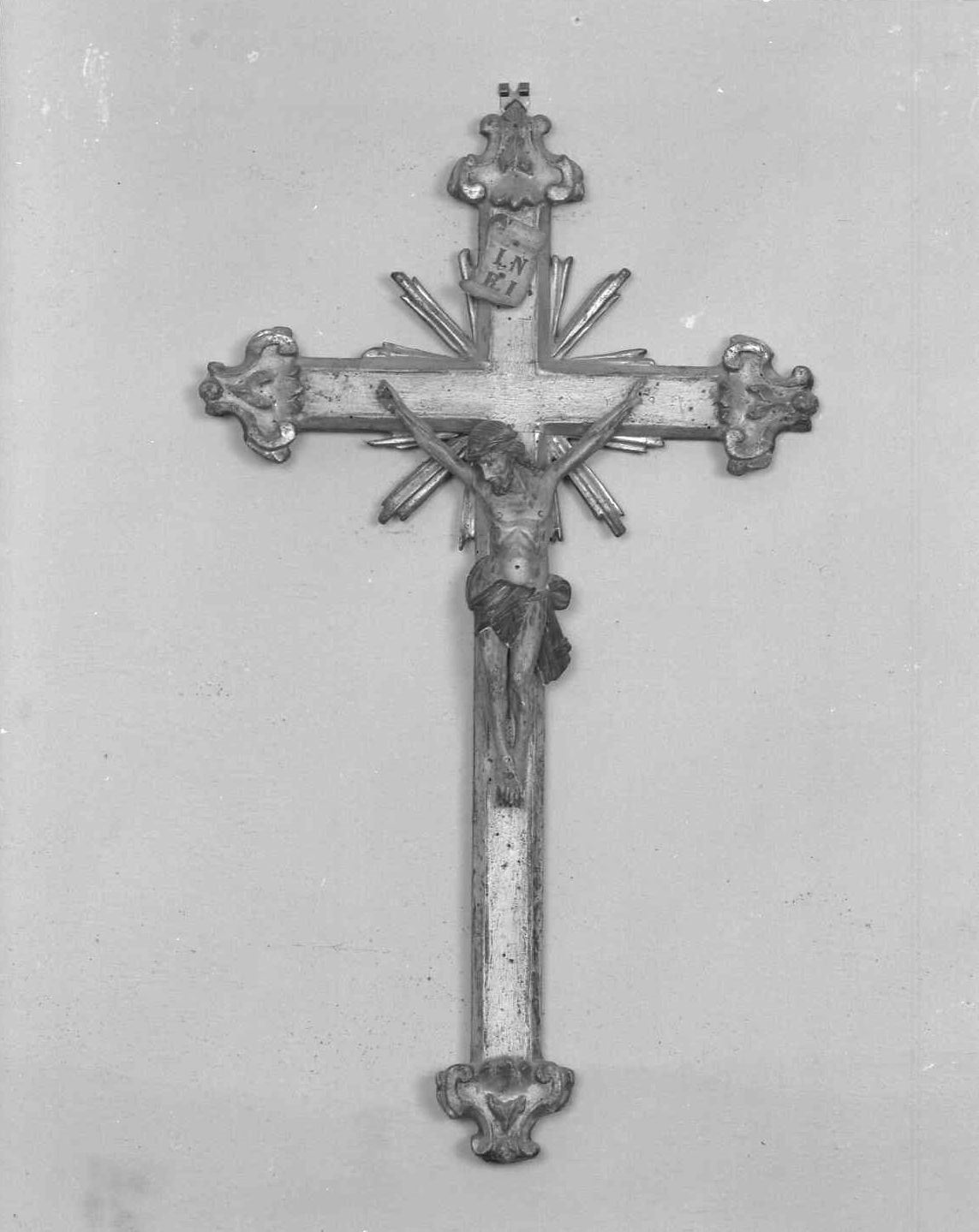 croce processionale - manifattura romagnola (prima metà sec. XVIII)