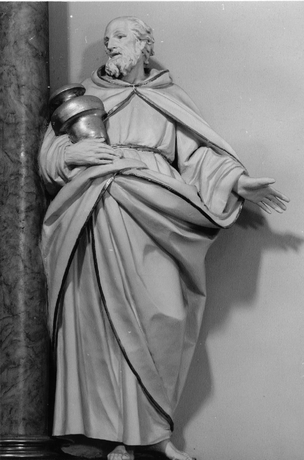 Profeta Eliseo (statua) di Scandellari Filippo (sec. XVIII)