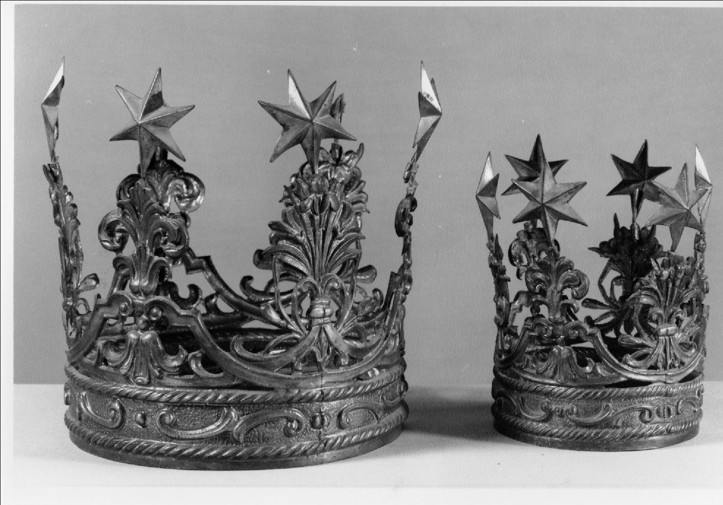 corona da statua - bottega emiliano-romagnola (sec. XIX)