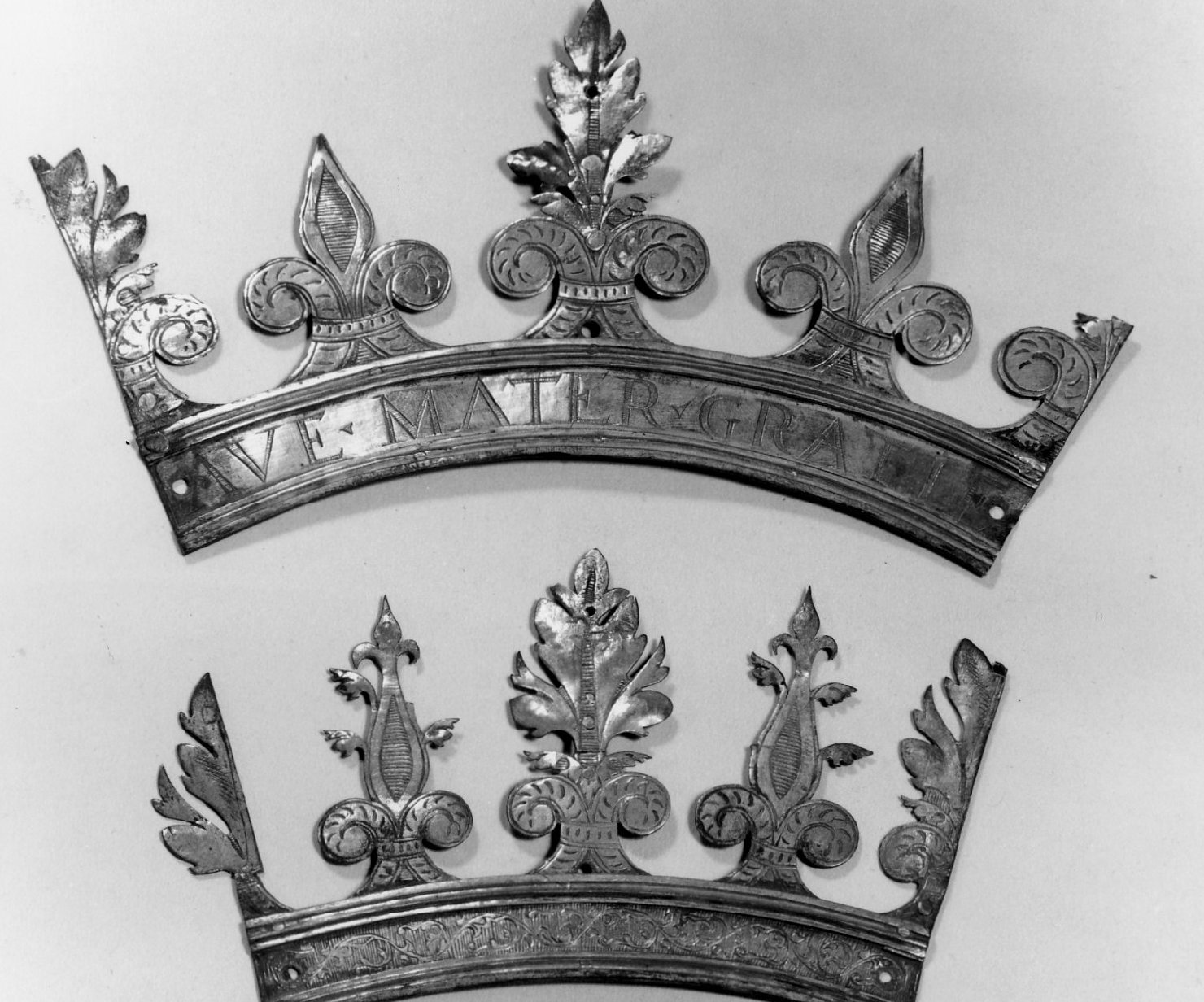 corona da statua - bottega emiliano-romagnola (sec. XIX)