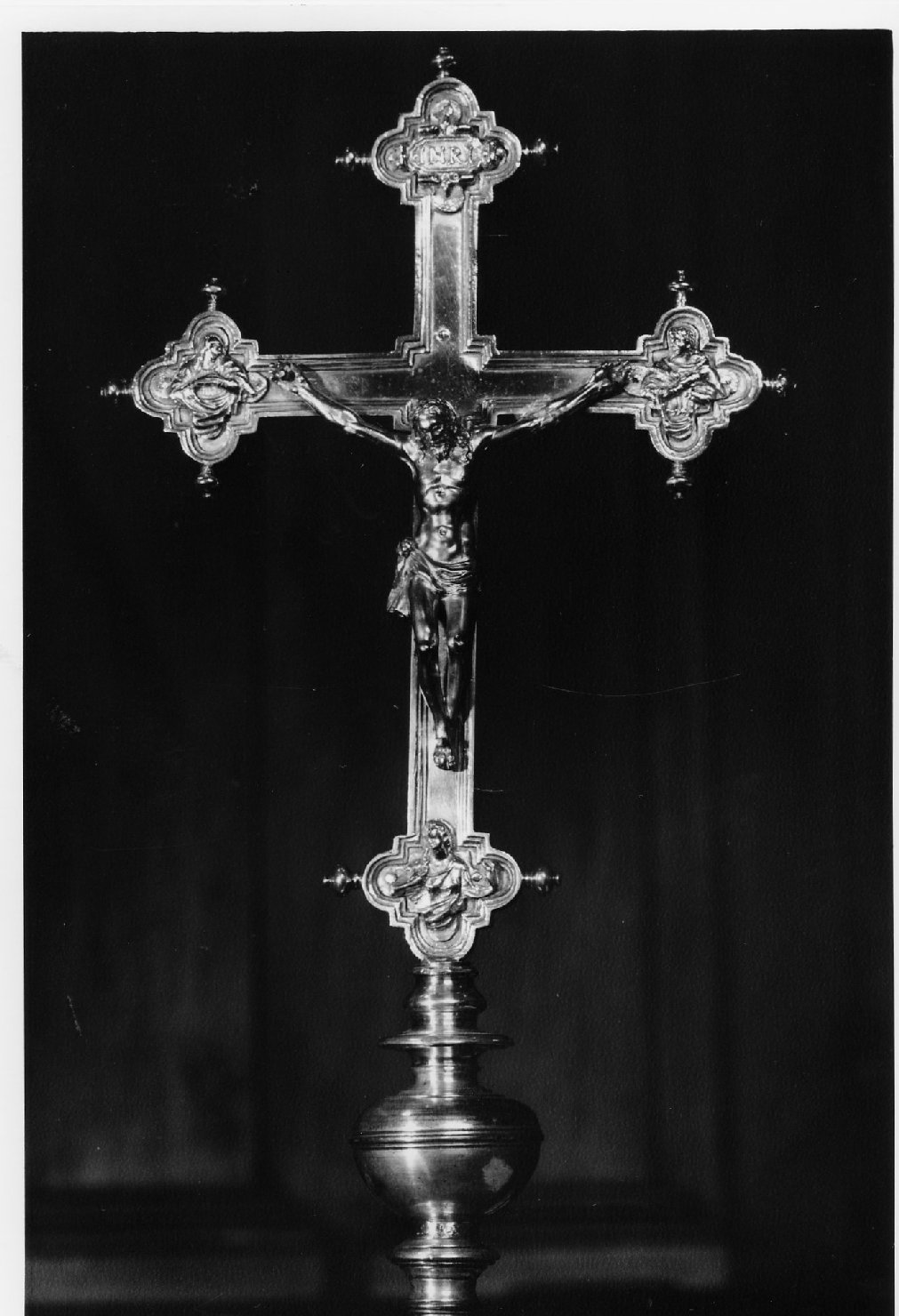 croce processionale - bottega emiliano-romagnola (sec. XIX)