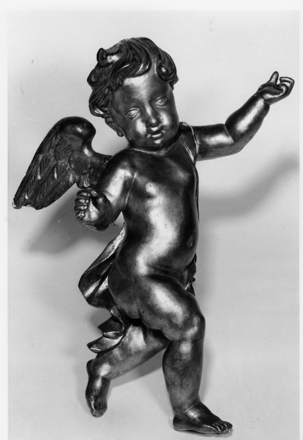 angioletto (statua) - bottega emiliano-romagnola (prima metà sec. XVIII)