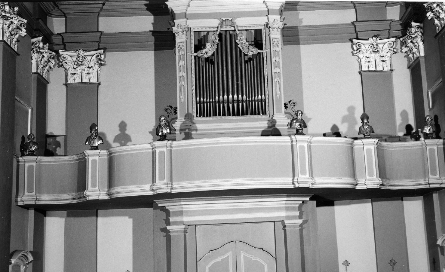 cantoria, elemento d'insieme di Rinaldi Giovanni (sec. XVIII)