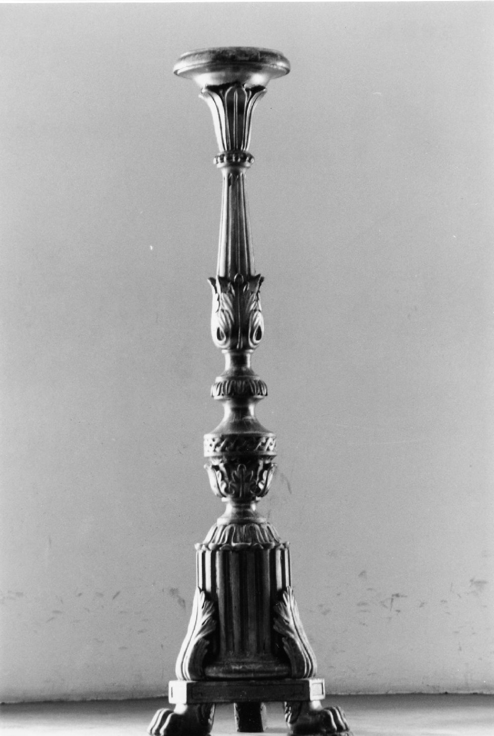 candeliere - manifattura romagnola (prima metà sec. XIX)