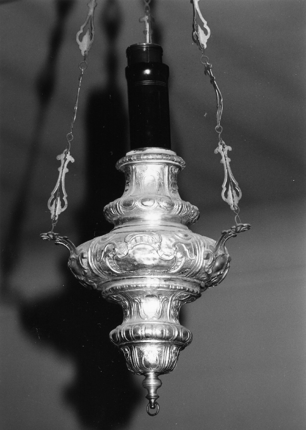 lampada pensile - manifattura romagnola (metà sec. XVIII)