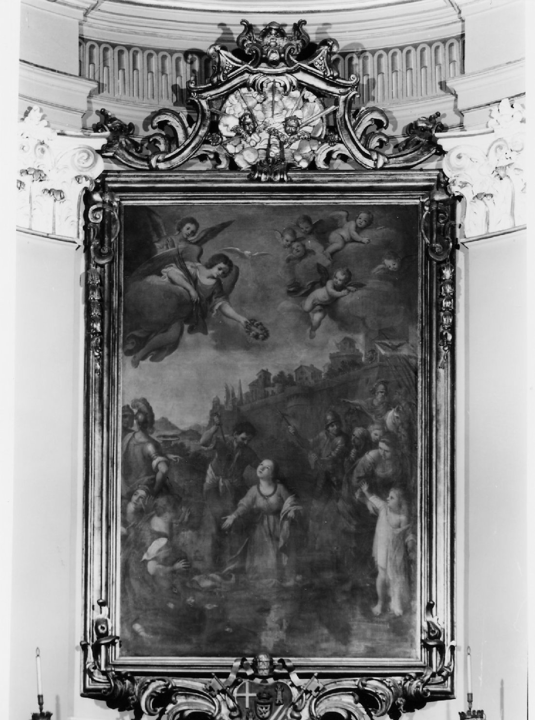 cornice - manifattura romana (?) (terzo quarto sec. XVIII)