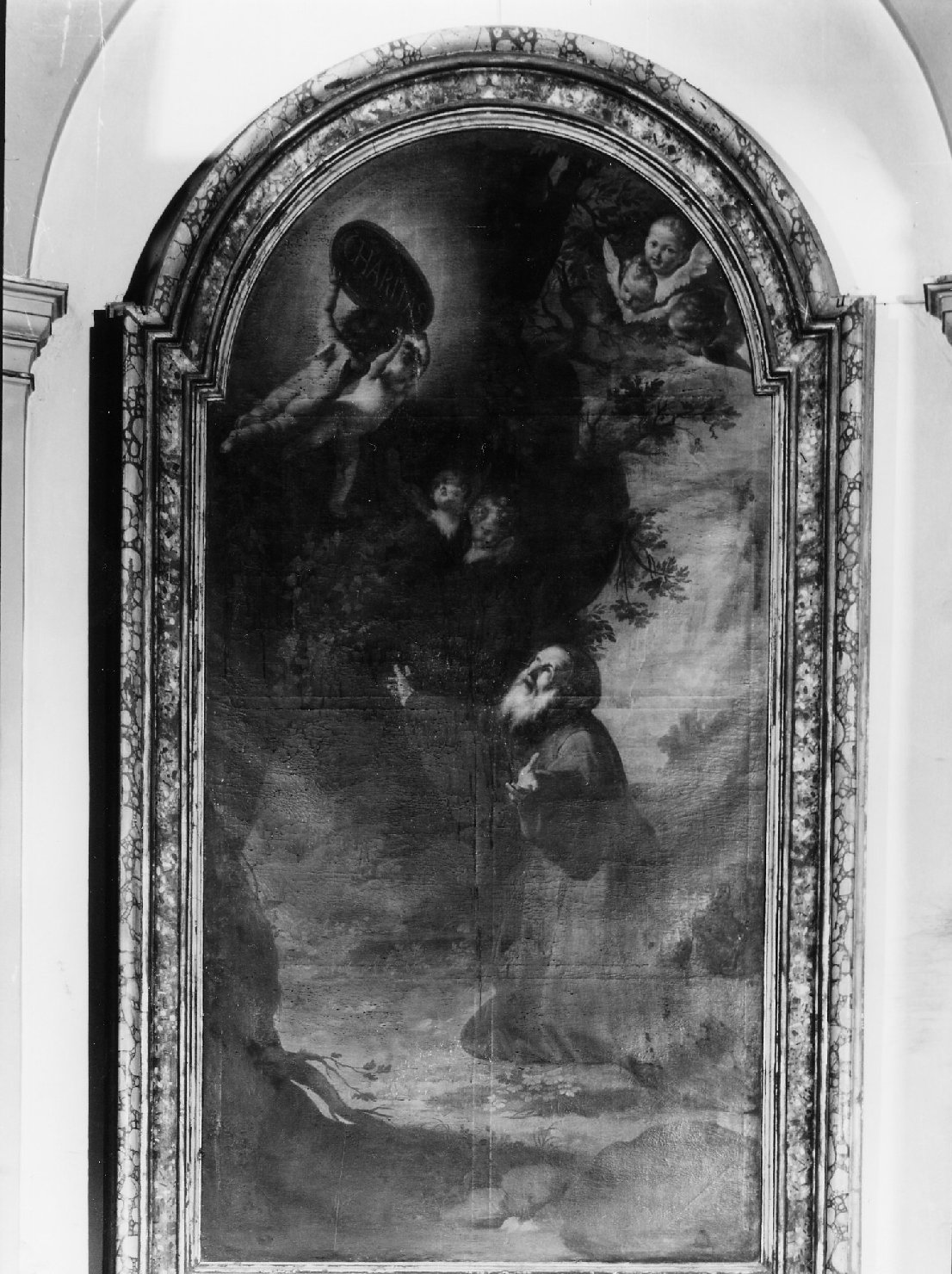 San Francesco di Paola (dipinto) - ambito romagnolo (seconda metà sec. XVIII)