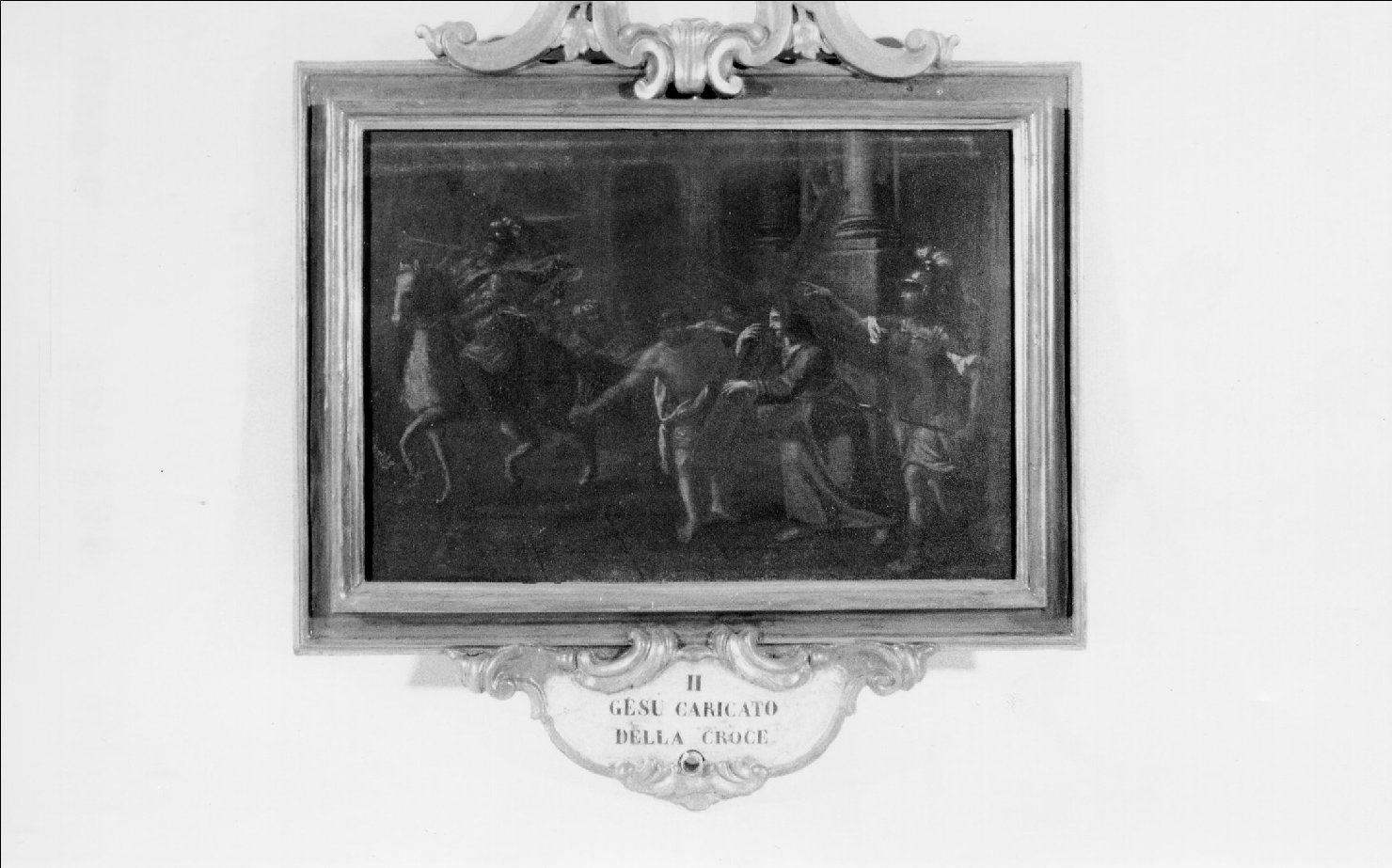 stazioni della via crucis (dipinto, ciclo) - ambito emiliano-romagnolo (metà sec. XVIII)