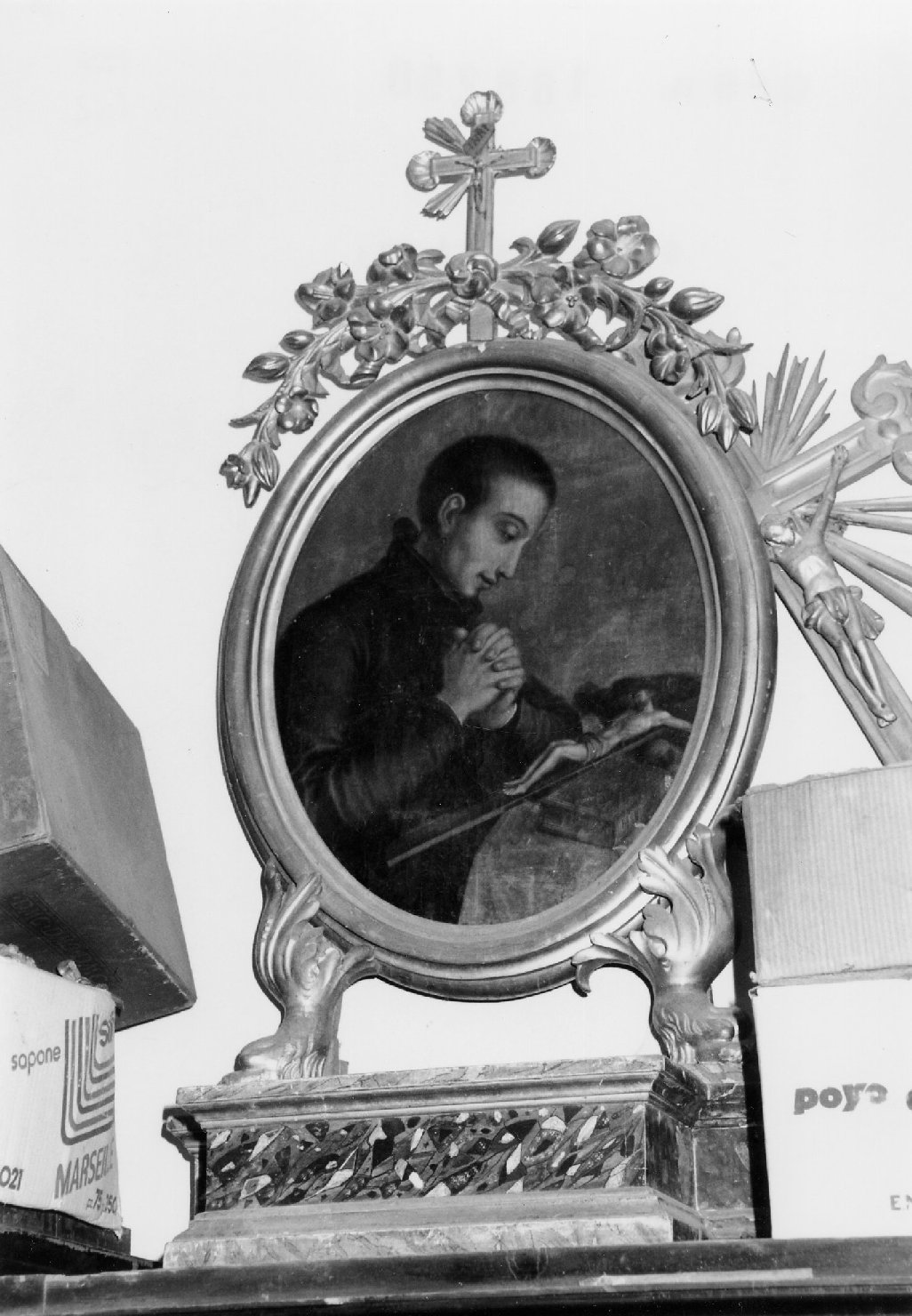 San Luigi Gonzaga (quadro d'altare) - ambito emiliano-romagnolo (secc. XVIII/ XIX)