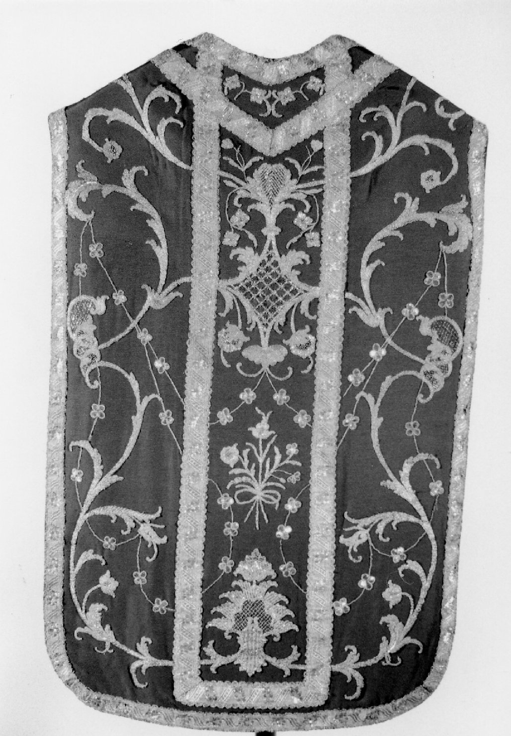 paramento liturgico, insieme - manifattura italiana (ultimo quarto sec. XVIII)