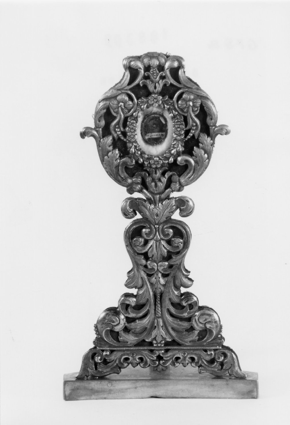 reliquiario - a ostensorio - manifattura emiliano-romagnola (metà sec. XIX)