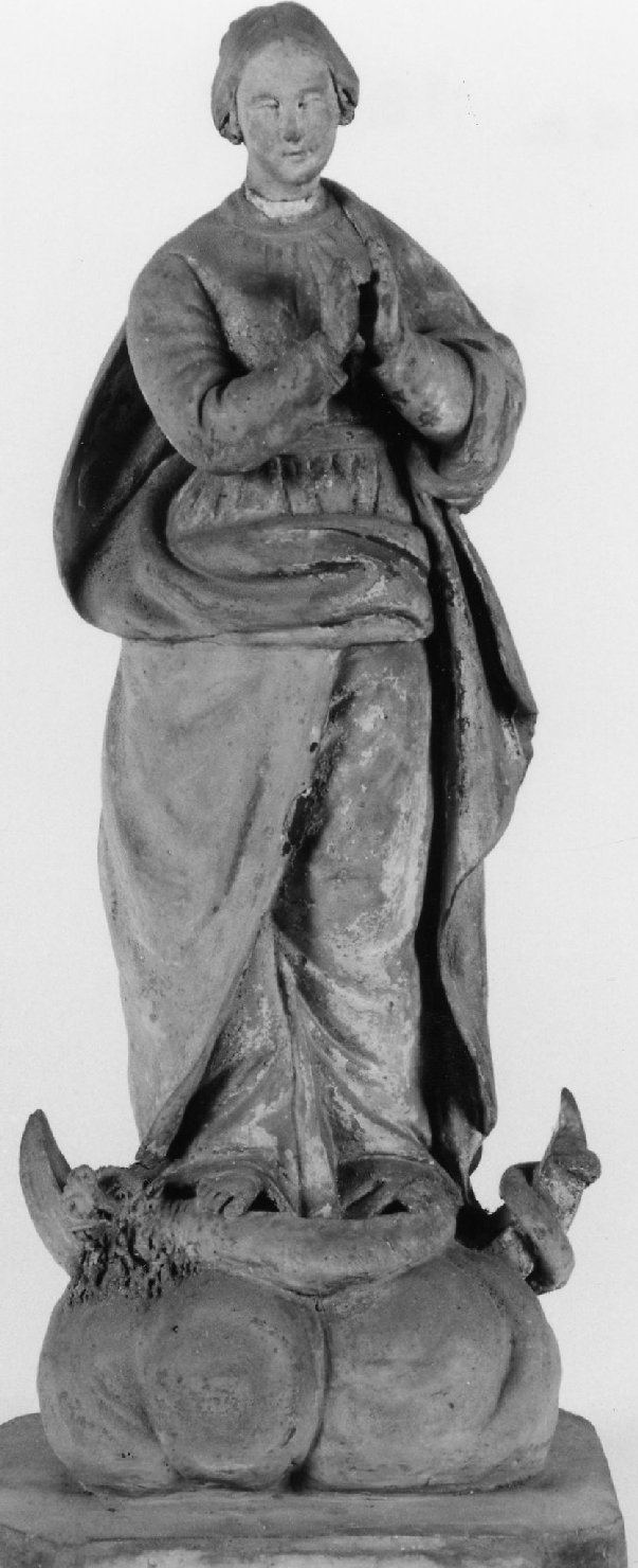 Madonna Immacolata (statuetta) - bottega romagnola (seconda metà sec. XIX)