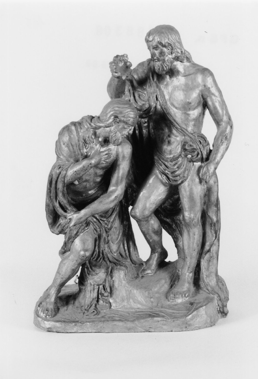 Battesimo di Cristo (statuetta) - bottega romagnola (seconda metà sec. XIX)