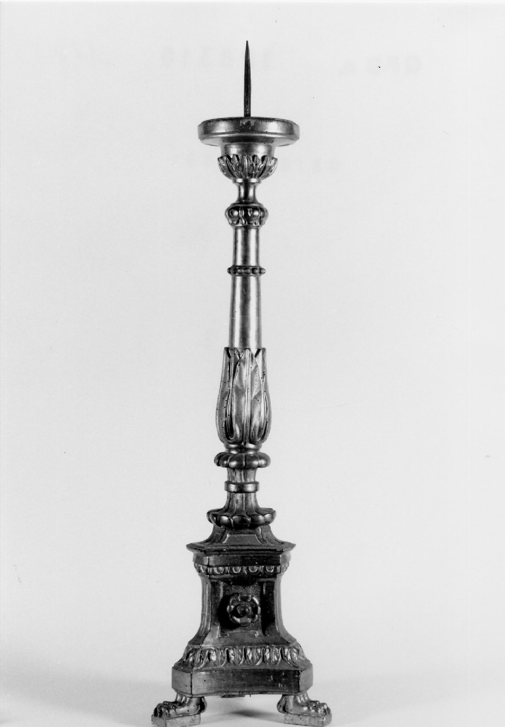 candeliere - manifattura romagnola (metà sec. XIX)