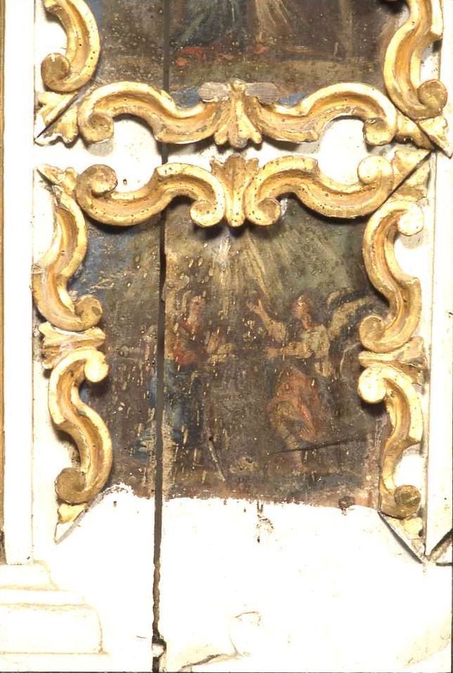 Annunciazione (dipinto, elemento d'insieme) - ambito romagnolo (sec. XVIII)